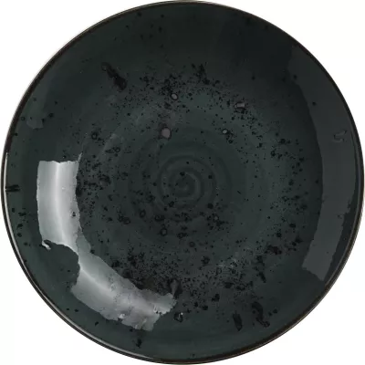 Pjatë coupe e thellë Fine Dine Arando 230 mm / 900 ml, porcelan, gri, set 6 copë