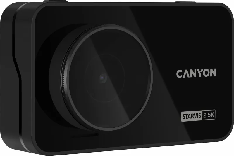 Kamerë aksioni Canyon DVR25GPS, ekran 3.0'' IPS, WQHD 2.5K, Wi-Fi, GPS, e zezë