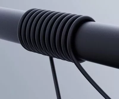 Kabllo AUKEY CB-SCC101 USB-C Type-C PD 100W 5A 1m Silikon, e Zezë