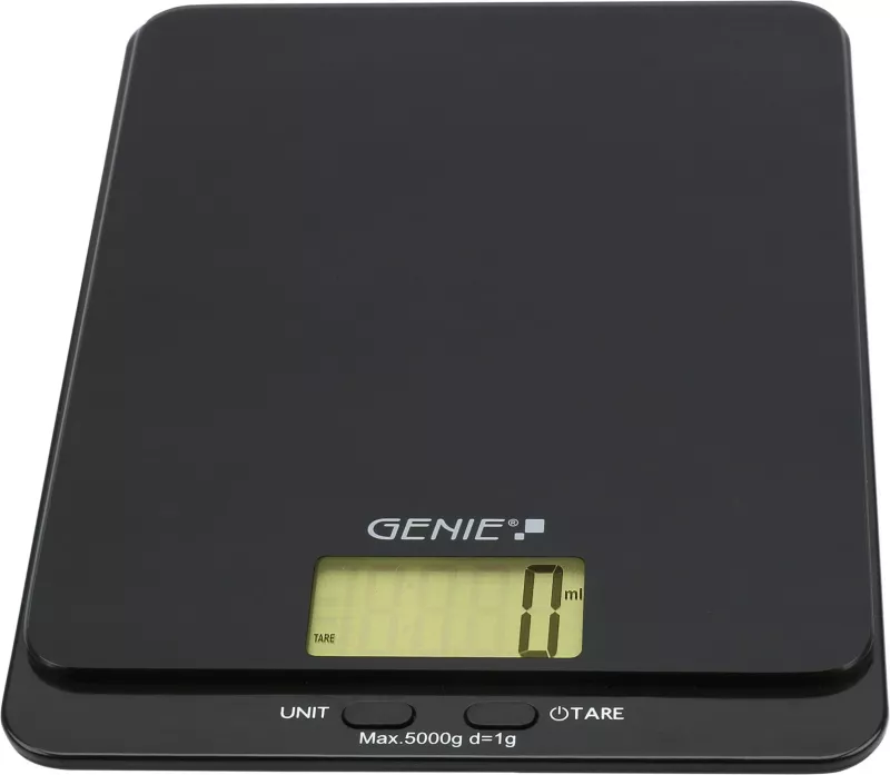 Peshore elektronike kuzhine GENIE DLS 5, 5 kg, e zezë