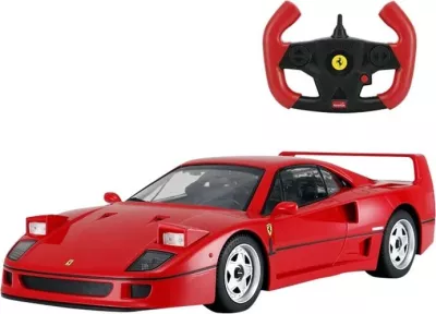 Makine me telekomandë RASTAR Ferrari F40, 1:14, e kuqe