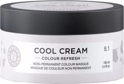 Maskë ngjyruese për flokë për femra Maria Nila Colour Refresh 8.1 Cool Cream, 100ml