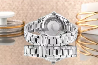 Orë dore për femra Emporio Armani, argjend