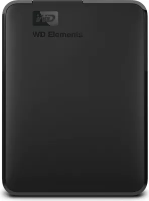 Hard disk portabël Western Digital WD Elements, 2 TB, 2.5", 3.2 Gen 1, i zi
