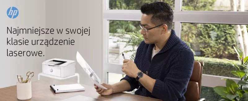 Printer Laser HP LaserJet M110w, për zyrë të vogël, në ngjyrë të bardhë