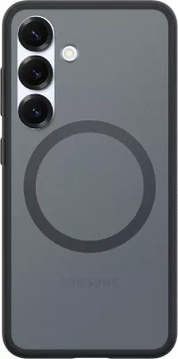Mbështjellës silikoni Spigen Capella GP-FPS931PGBJW për Samsung Galaxy S25, me MagFit, Zi