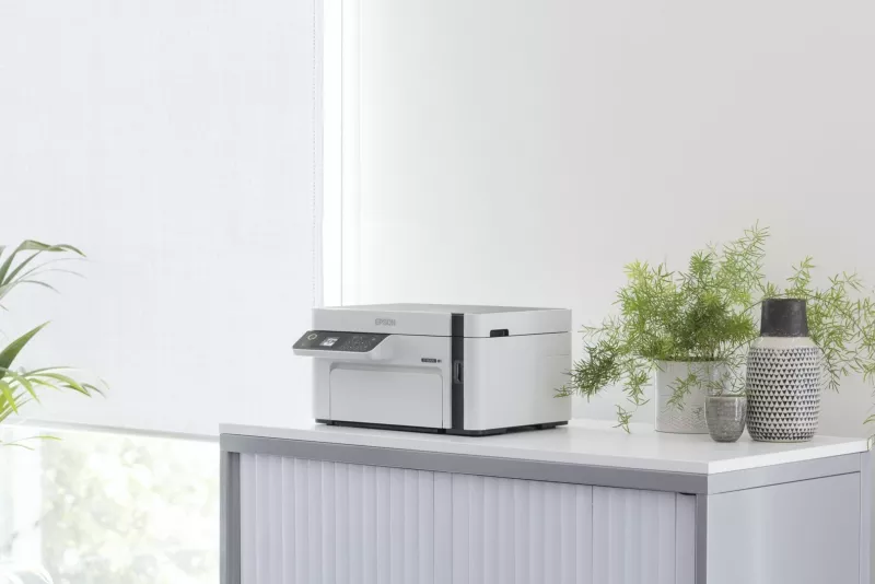 Printer Epson EcoTank M2120, Inkjet, Wi-Fi, Bardhë