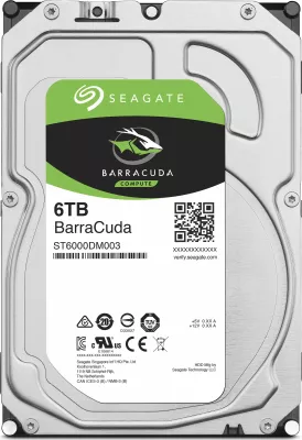 Hard disk Seagate BarraCuda ST6000DM003 6TB 3.5" SATA III 5400rpm 256MB cache