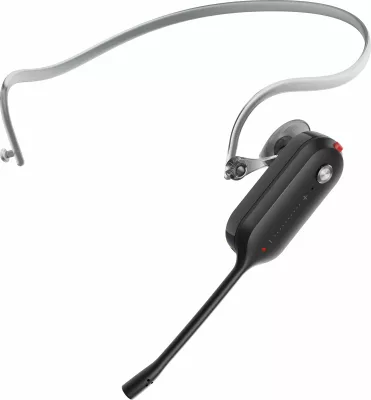 Kufje wireless Yealink WH63 E2 UC, kontroll në vesh, mikrofon boom, e zezë