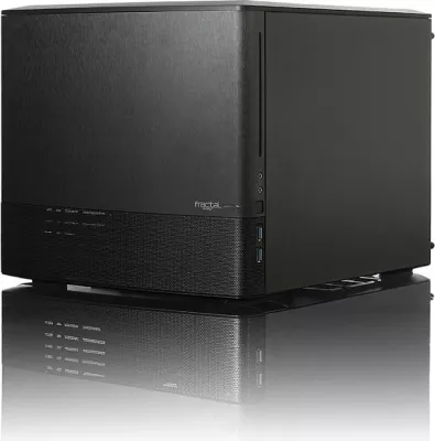 Kasë Fractal Design NODE 804, Cube, micro ATX, e zezë