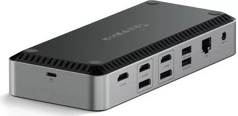 Docking station Satechi Triple 4K Display, Mac/Windows, gri