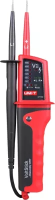 Tester tensioni dhe vazhdimësie UNI-T UT15B, LED, IP65, 0-690V, kuqe/gri