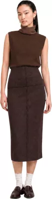Fund laps për femra Jacqueline de Yong HERO LIFE PENCIL SKIRT JRS 15379970, kafe [Madhësia: M]