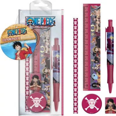 Set kancelarie Pyramid International One Piece Wano, 6 copë