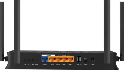 Router TP-Link Archer BE3600, Wi-Fi 7, Dual-band, Ethernet LAN, i zi
