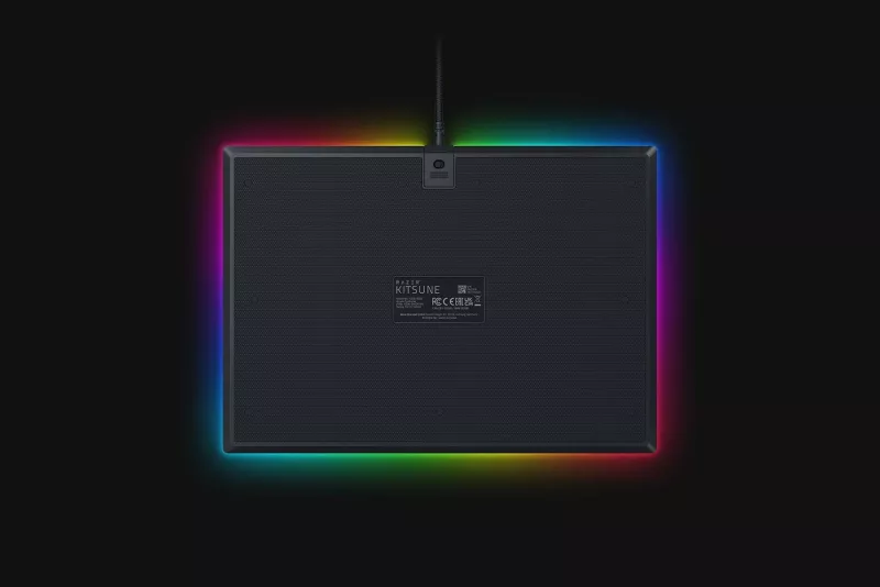 Kontroller lojërash Razer Kitsune për Playstation 5/PC, i zi, me drita RGB