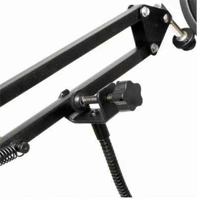Pop filter NN POP 01 për mikrofon, 510 mm, najlon, i zi
