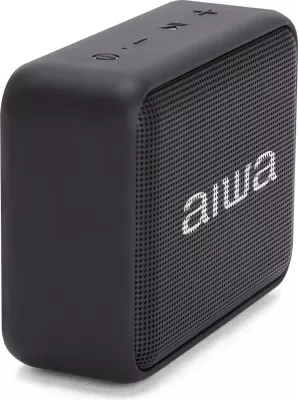 Altoparlant Bluetooth portativ Aiwa BS-200BK, 6 W, IPX6, TWS, FM, 2000 mAh, i zi