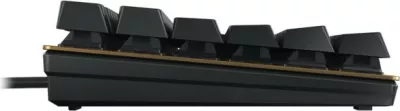 Tastierë mekanike Cherry KC 200 MX, USB, QWERTZ, e zezë, bronz