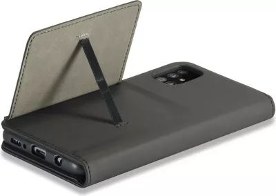 Mbështjellës Hurtel Magnet Card Case për Xiaomi Redmi Note 11 Pro, me kapak, portofol dhe qëndrim, i zi