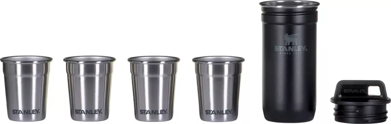 Gotë metalike Stanley Adventure Matte Black 4 X 60 ml