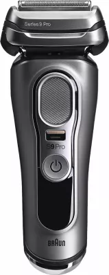 Makinë rroje Braun Series 9 Pro 9465CC, Trimer, E zezë, Argjendtë