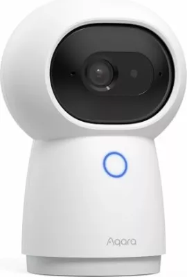 Kamerë IP smart me hub Aqara Camera Hub G3 2K (1296p), Zigbee 3.0, Wi‑Fi, pan/tilt 360°, e bardhë