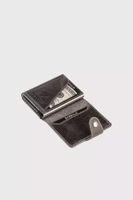 Portofol unisex Zoozie Bags, Bern, ngjyrë gri