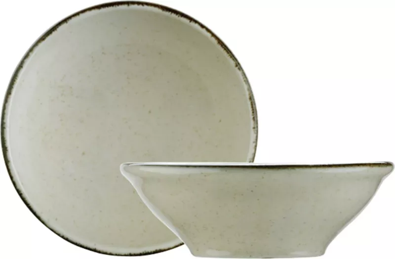 Set darke prej porcelani, 24 pjesë, Hermia, CXEO24Y2730P02, ngjyrë kanelle