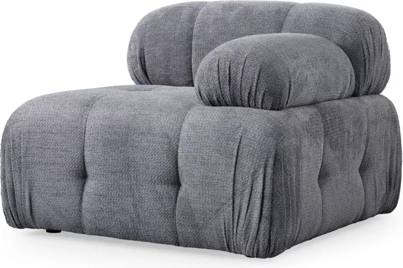 Karrige një vendëshe Atelier del Sofa, Petite 1R, ngjyrë gri