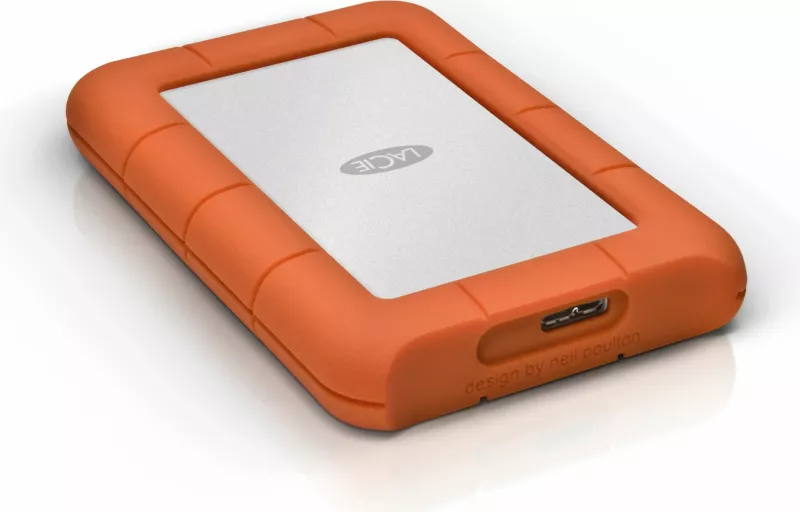 SSD LaCie Rugged 2TB USB-C portokalli