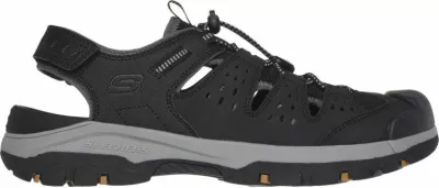 Sandale për meshkuj Skechers, të zeza [Madhësia: 42.5]