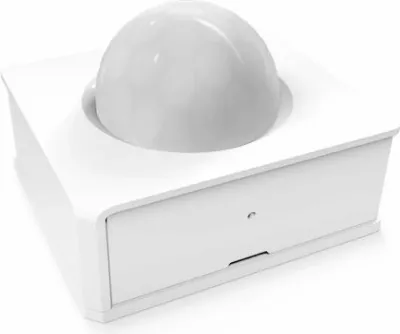 Sensor lëvizjeje PIR, SONOFF, PIR3-RF, 433MHz, kënd 100°, rreze 8 m, i bardhë