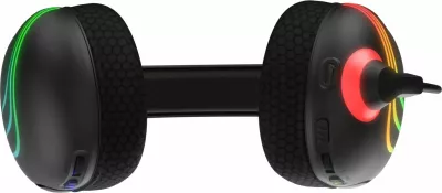 Kufje wireless PDP Afterglow Wave për Xbox, RGB, me mikrofon, të zeza