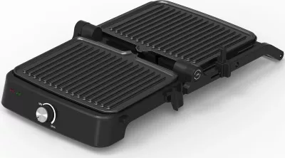 Grill elektrik Elit CGI-2320 2000W, 180°, pllaka 29x23.3cm, inox/zi