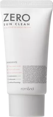 Krem mbrojtës nga dielli për fytyrë Rom&nd Zero Sun Clean SPF50+ PA++++ 02 Tone Up për femra, 50ml