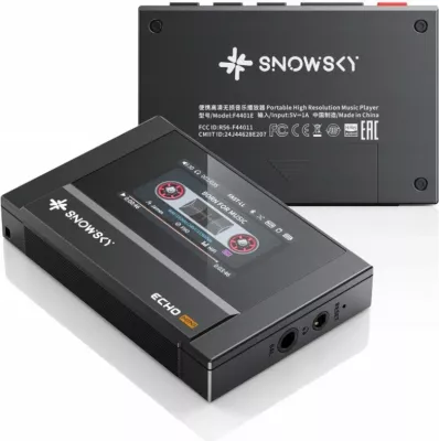 Player muzikor portativ Hi-Res FiiO SNOWSKY ECHO MINI 8GB, ekran 1.99\", Bluetooth 5.3, i zi
