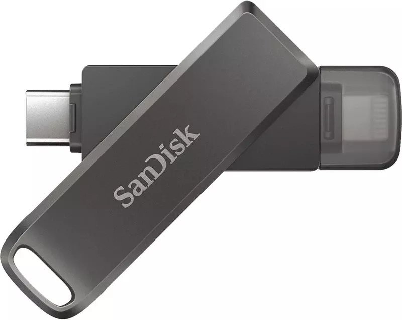 USB Flash SanDisk iXpand, 128 GB, USB Type-C / Lightning, e Zezë