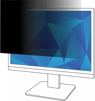 Filtër privatësie 3M PF185W9B për monitor 18.5 inç, 16:9, i zi