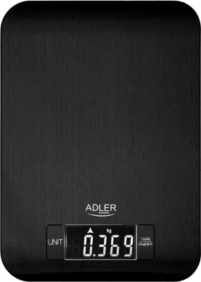 Libra kuzhine Adler AD 3183, elektronike, 5kg, e zezë