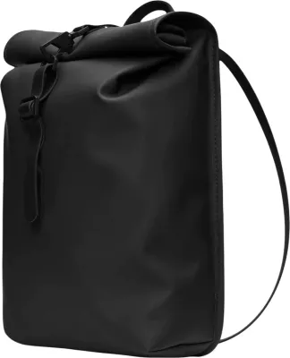 Çantë shpine Rains Rotop Rucksack Mini W3, e zezë