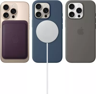 Apple iPhone 16 Pro, 6.3", 256GB, white titanium