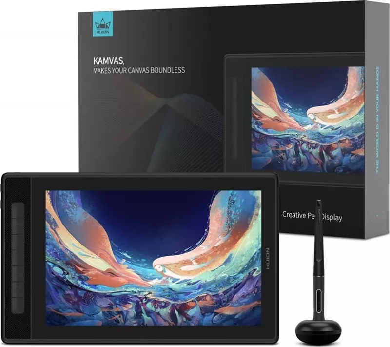Tabletë Grafike HUION KAMVAS PRO 13 2.5K, për të dyja gjinitë
