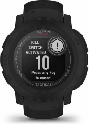 Orë sportive Garmin unisex, e zezë