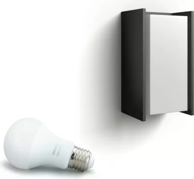 Dritë muri Philips Hue White Turaco, LED, Smart, Anthracite