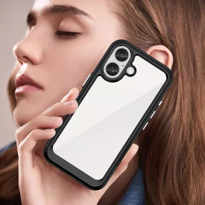 Mbështjellës Hurtel Outer Space Case për iPhone 16, i zi