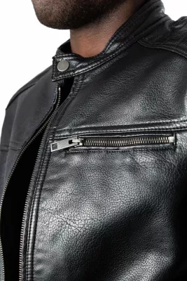 Jakne për meshkuj Jack & Jones JJEROCKY NOOS 12147218, e zezë [Madhësia: S]