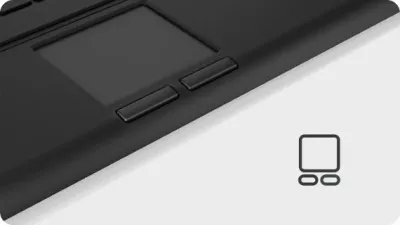 Tastierë KeySonic KSK-5211ELU, me kabllo, LED, QWERTZ, touchpad, e zezë