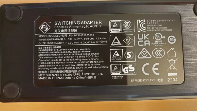 Adapter ALLNET 12V/5A për tabletë