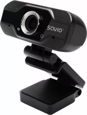 Webkamerë Savio CAK-01 Full HD 1080p USB me mikrofon, e zezë